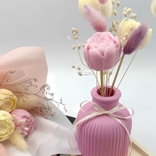 velas florales- ideas para decorar- ideas para regalar